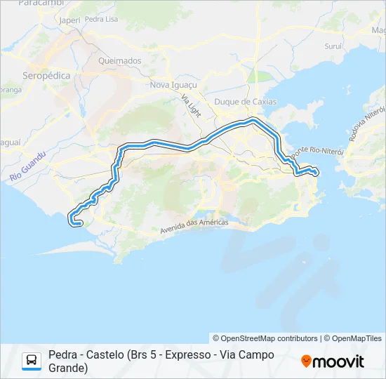 2381 Bus Line Map