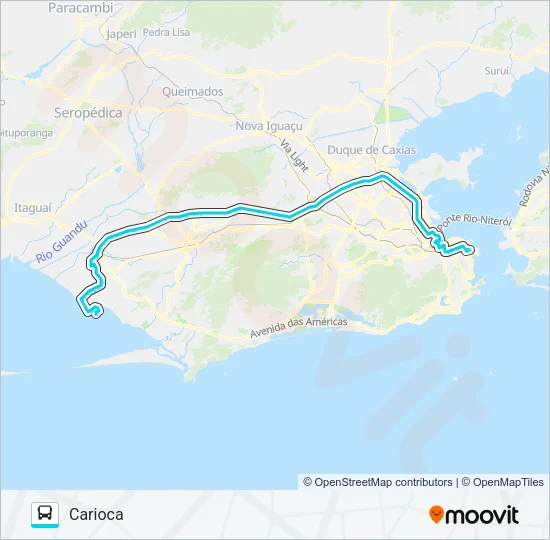 2383 Bus Line Map