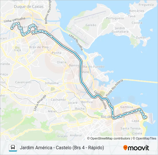 2305 Bus Line Map