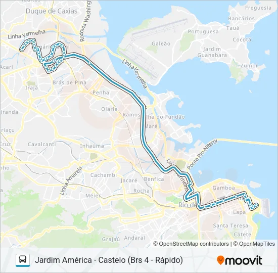 2305 Bus Line Map