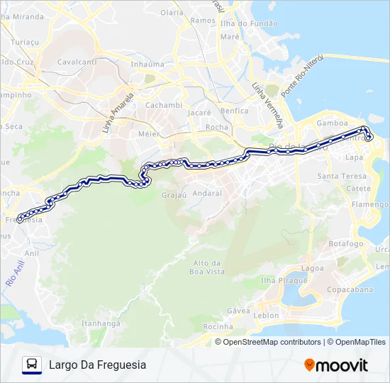 2114 Bus Line Map