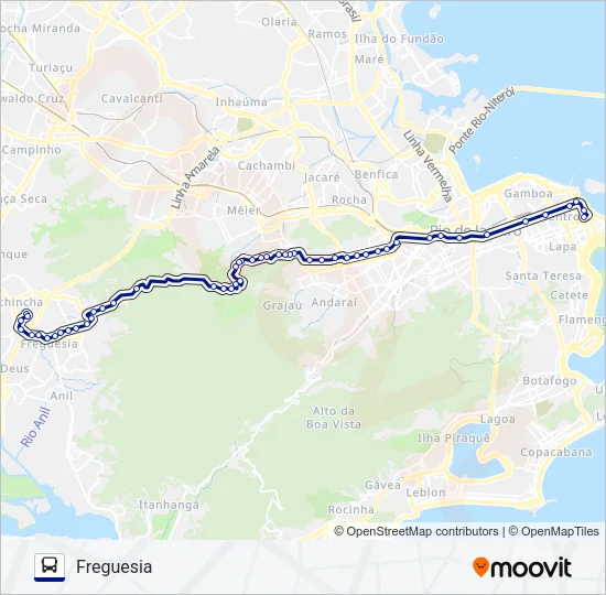 2114 Bus Line Map