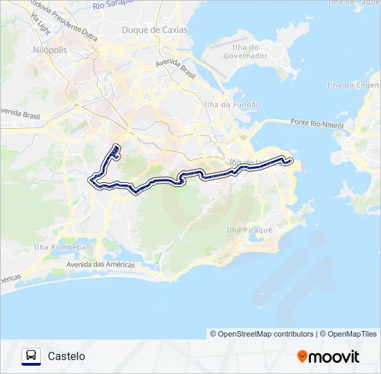 2111 Bus Line Map