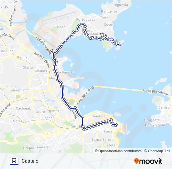 2343 Bus Line Map