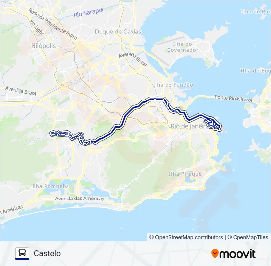 2112 Bus Line Map