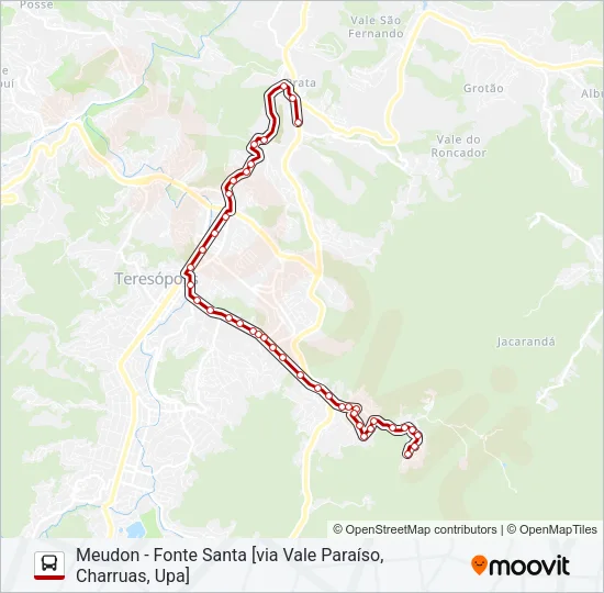 27B Bus Line Map