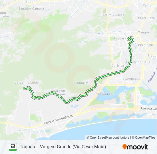 810SP Bus Line Map