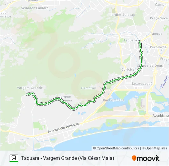 810SP Bus Line Map