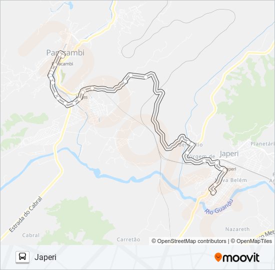 112 bus Line Map