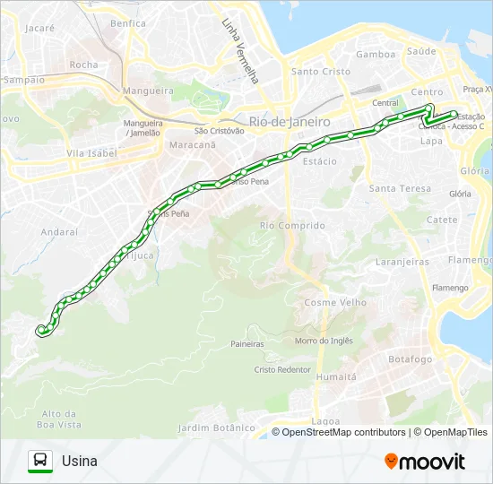 229 Bus Line Map