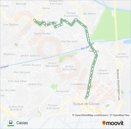 418 Bus Line Map