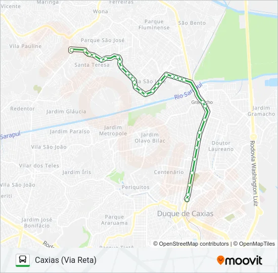 499 Bus Line Map