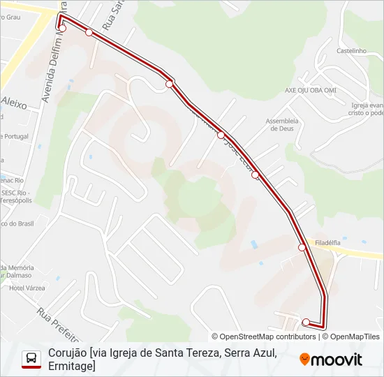 99B Bus Line Map