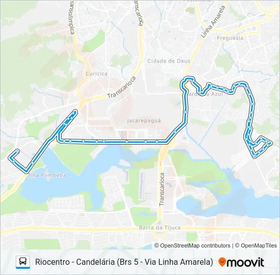 352 Bus Line Map
