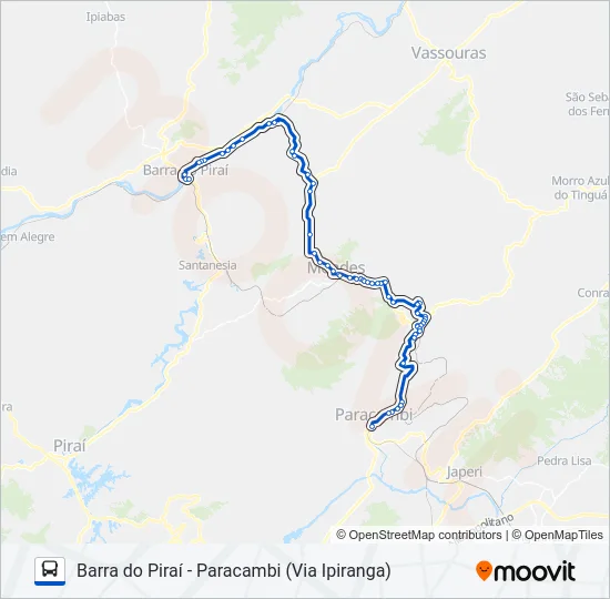 MP12 Bus Line Map