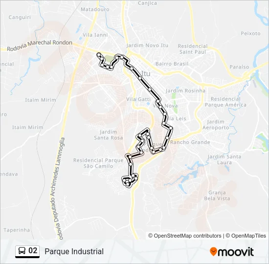 02 Bus Line Map