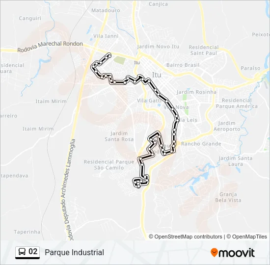 02 Bus Line Map