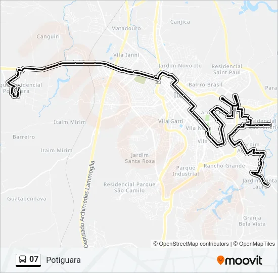 07 Bus Line Map