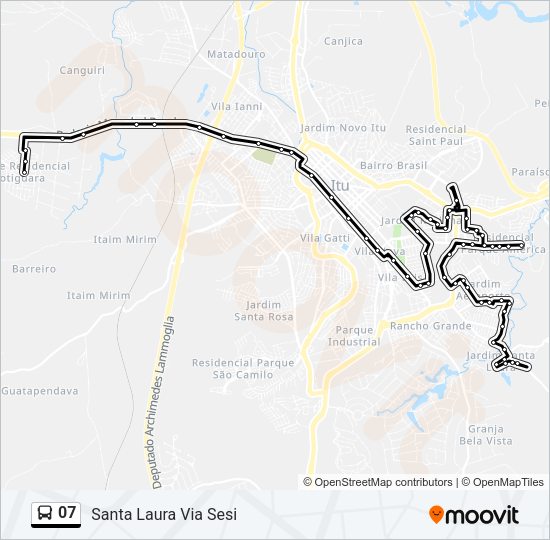 07 Bus Line Map