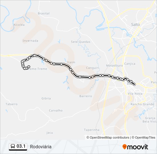 03.1 Bus Line Map