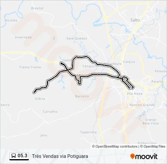 05.3 Bus Line Map