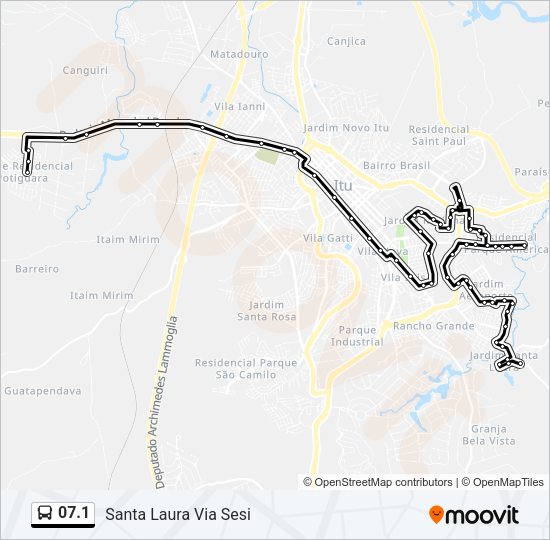 07.1 Bus Line Map