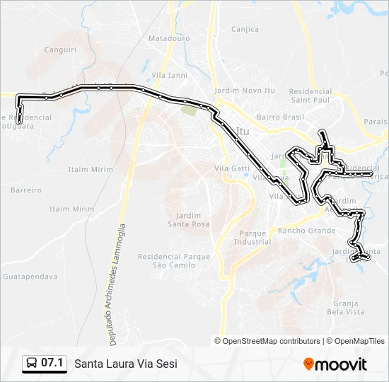 07.1 Bus Line Map