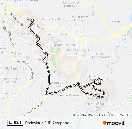 08.1 Bus Line Map