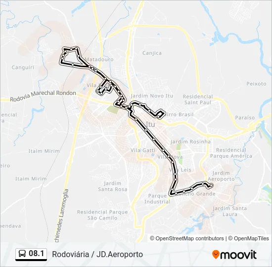 08.1 Bus Line Map