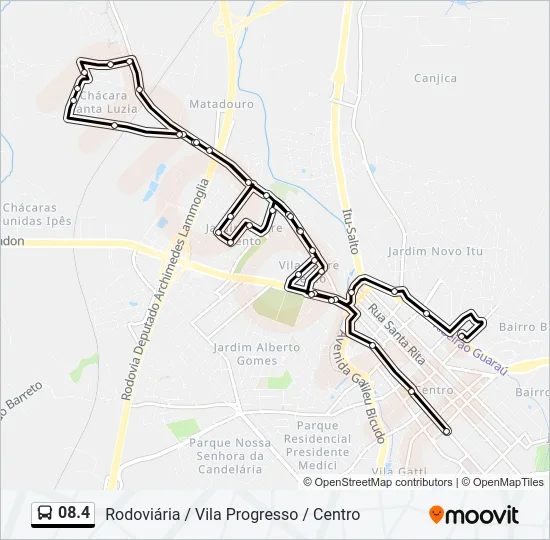 08.4 Bus Line Map
