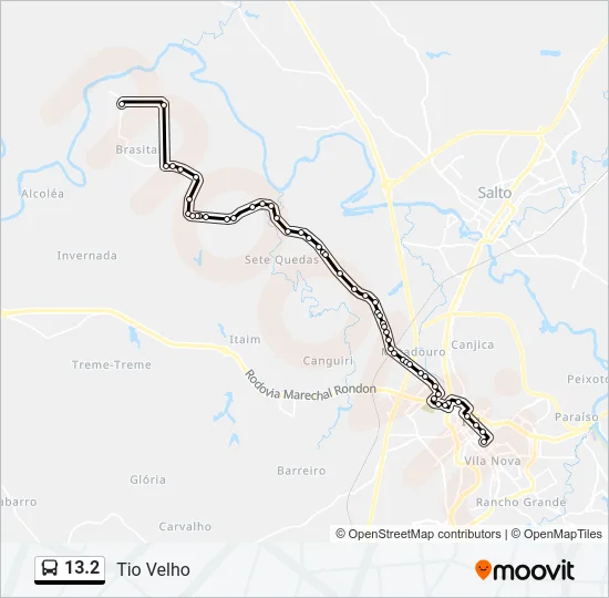13.2 Bus Line Map