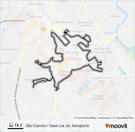 18.2 Bus Line Map