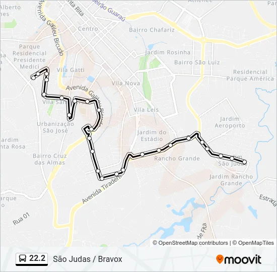 22.2 Bus Line Map