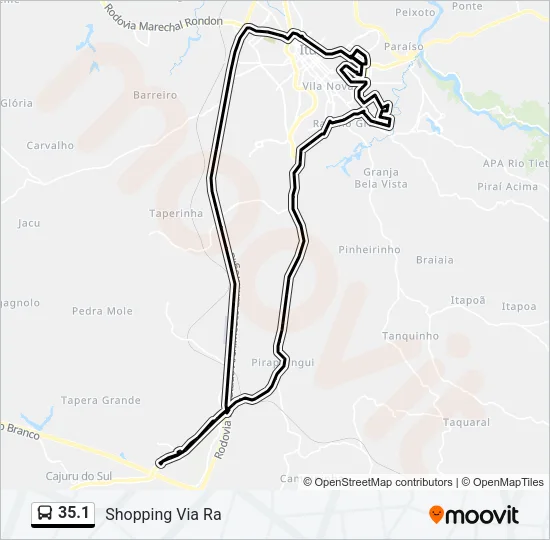 35.1 Bus Line Map