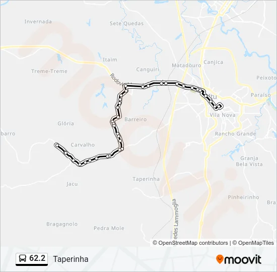 62.2 Bus Line Map