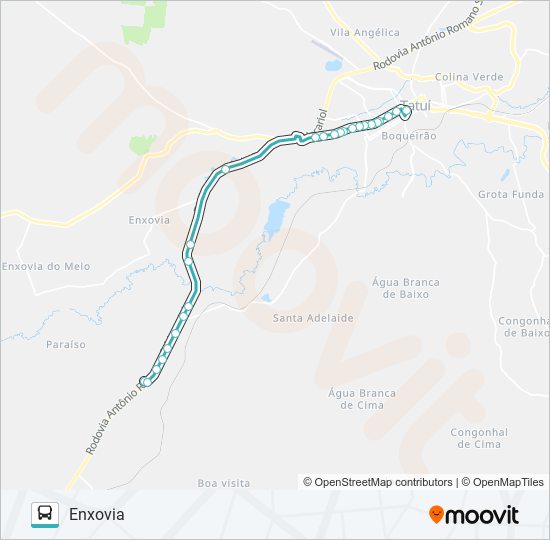 L01 ENXOVIA bus Line Map