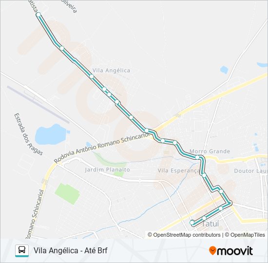 L35 VILA ANGÉLICA bus Line Map