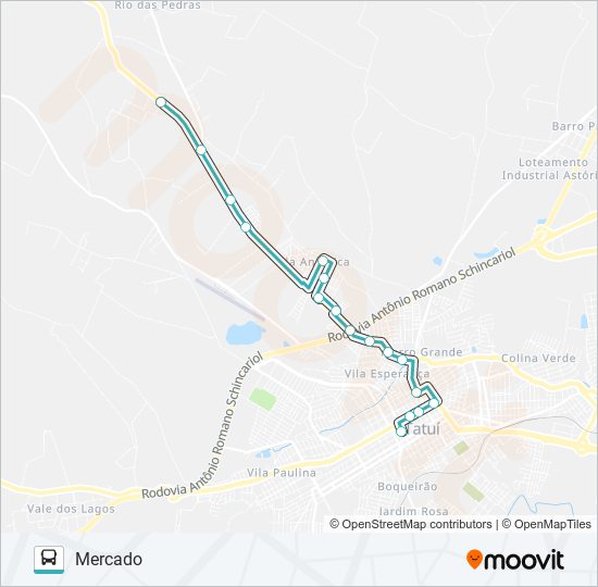 L35 VILA ANGÉLICA bus Line Map