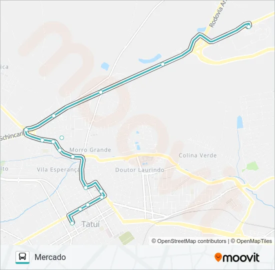 L08 SÃO CRISTÓVÃO / ASTÓRIA Bus Line Map