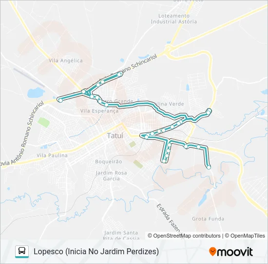 L06 LOPESCO Bus Line Map
