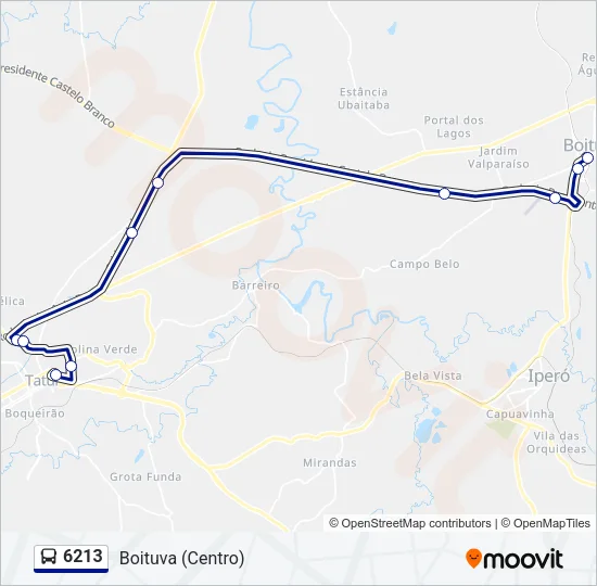 6213 Bus Line Map