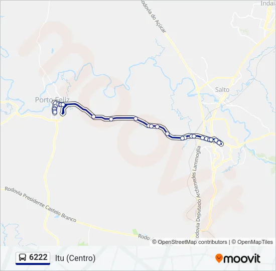 6222 Bus Line Map