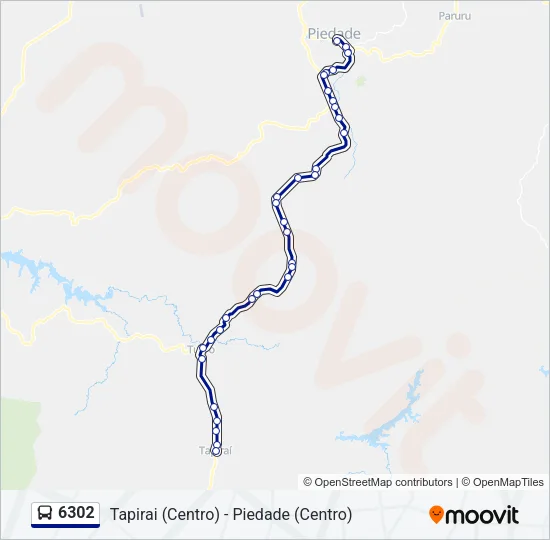 6302 Bus Line Map