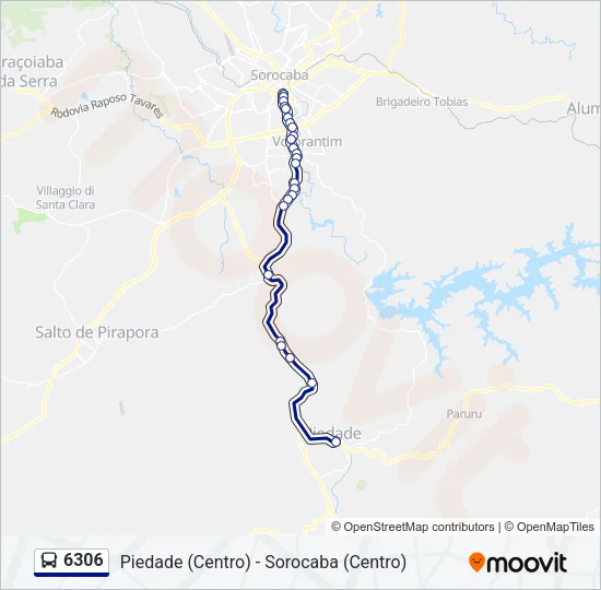 6306 Bus Line Map
