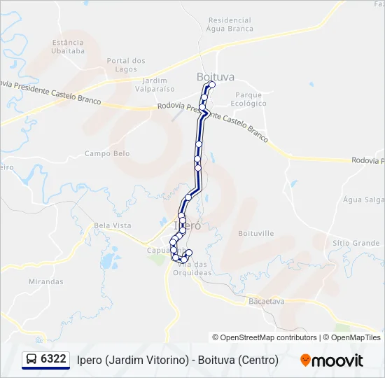 6322 Bus Line Map
