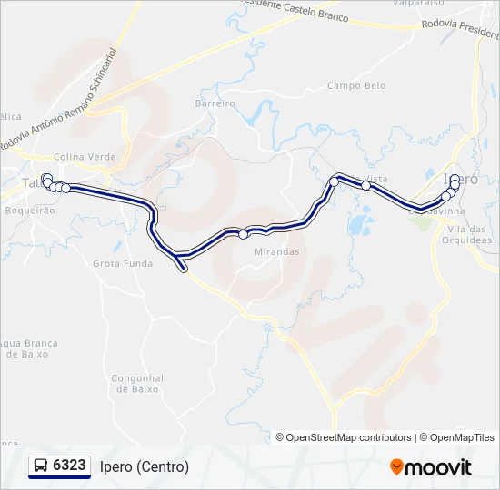 6323 Bus Line Map