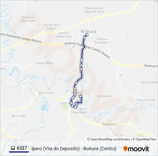 6327 Bus Line Map