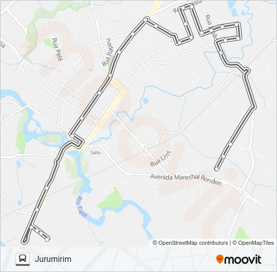 018 JURUMIRIM Bus Line Map