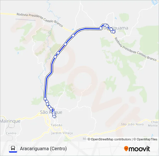 9729 ERT Bus Line Map