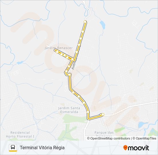 25 ITAVUVU Bus Line Map